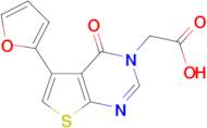 [5-(2-furyl)-4-oxothieno[2,3-d]pyrimidin-3(4H)-yl]acetic acid