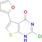 2-chloro-5-(2-furyl)thieno[2,3-d]pyrimidin-4(3H)-one