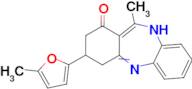 11-methyl-3-(5-methyl-2-furyl)-2,3,4,5-tetrahydro-1H-dibenzo[b,e][1,4]diazepin-1-one