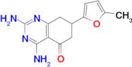 2,4-diamino-7-(5-methyl-2-furyl)-7,8-dihydroquinazolin-5(6H)-one