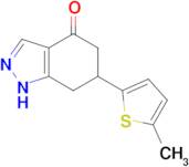 6-(5-methyl-2-thienyl)-1,5,6,7-tetrahydro-4H-indazol-4-one