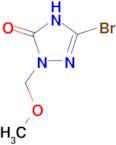 5-bromo-2-(methoxymethyl)-2,4-dihydro-3H-1,2,4-triazol-3-one