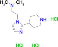 N,N-dimethyl-2-(2-piperidin-4-yl-1H-imidazol-1-yl)ethanamine trihydrochloride