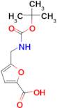 5-{[(tert-butoxycarbonyl)amino]methyl}-2-furoic acid