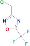 3-(chloromethyl)-5-(trifluoromethyl)-1,2,4-oxadiazole