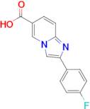 2-(4-fluorophenyl)imidazo[1,2-a]pyridine-6-carboxylic acid