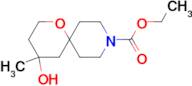 ethyl 4-hydroxy-4-methyl-1-oxa-9-azaspiro[5.5]undecane-9-carboxylate