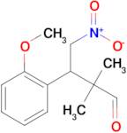 3-(2-methoxyphenyl)-2,2-dimethyl-4-nitrobutanal