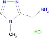 [(4-methyl-4H-1,2,4-triazol-3-yl)methyl]amine hydrochloride