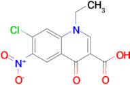 7-chloro-1-ethyl-6-nitro-4-oxo-1,4-dihydroquinoline-3-carboxylic acid