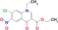 ethyl 7-chloro-1-ethyl-6-nitro-4-oxo-1,4-dihydroquinoline-3-carboxylate