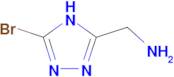 [(5-bromo-1H-1,2,4-triazol-3-yl)methyl]amine