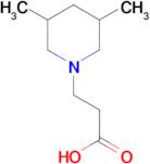 3-(3,5-dimethylpiperidin-1-yl)propanoic acid