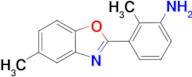 2-Methyl-3-(5-methylbenzo[d]oxazol-2-yl)aniline