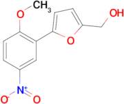 [5-(2-methoxy-5-nitrophenyl)-2-furyl]methanol