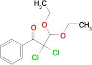 2,2-dichloro-3,3-diethoxy-1-phenylpropan-1-one