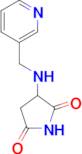 3-[(pyridin-3-ylmethyl)amino]pyrrolidine-2,5-dione