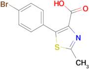 5-(4-bromophenyl)-2-methyl-1,3-thiazole-4-carboxylic acid