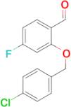 2-(4'-Chlorobenzyloxy)-4-fluorobenzaldehyde