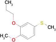 4-Methoxy-3-n-propoxyphenyl methyl sulfide