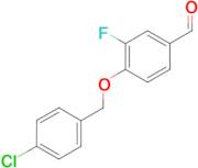 4-(4'-Chlorobenzyloxy)-3-fluorobenzaldehyde