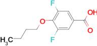 4-n-Butoxy-3,5-difluorobenzoic acid