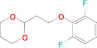 2-[2-(2,6-Difluoro-phenoxy)ethyl]-1,3-dioxane