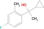 1-(4-Fluoro-2-methylphenyl)-1-cyclopropyl ethanol