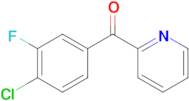 2-(4-Chloro-3-fluorobenzoyl)pyridine