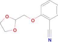 2-[(1,3-Dioxolan-2-yl)methoxy]benzonitrile