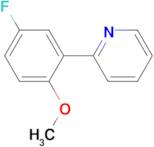 2-(3-Fluoro-6-methoxyphenyl)pyridine