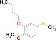 3-n-Butoxy-4-methoxyphenyl methyl sulfide