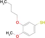 3-n-Butoxy-4-methoxythiophenol