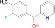 3-Fluoro-4-methylphenyl-(2-pyridyl)methanol