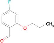 4-Fluoro-2-n-propoxybenzaldehyde