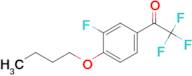 4'-n-Butoxy-3'-fluoro-2,2,2-trifluoroacetophenone