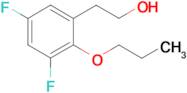 3,5-Difluoro-2-n-propoxyphenethyl alcohol