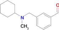 3-[(N-Methylcyclohexylamino)methyl]benzaldehyde