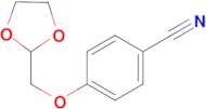 4-[(1,3-Dioxolan-2-yl)methoxy]benzonitrile