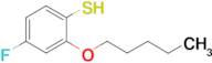 4-Fluoro-2-n-pentoxythiophenol