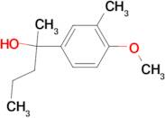 2-(4-Methoxy-3-methylphenyl)-2-pentanol