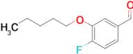 4-Fluoro-3-n-pentoxybenzaldehyde