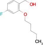 4-Fluoro-2-n-pentoxybenzyl alcohol