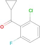 2-Chloro-6-fluorophenyl cyclopropyl ketone