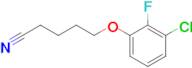 5-(3-Chloro-2-fluoro-phenoxy)pentanenitrile