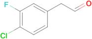 (4-Chloro-3-fluorophenyl)acetaldehyde