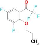 2'-n-Propoxy-2,2,2,3',5'-pentafluoroacetophenone