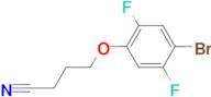 4-(4-Bromo-2,5-difluoro-phenoxy)butanenitrile