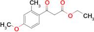 Ethyl (4-methoxy-2-methylbenzoyl)acetate