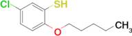 3-Chloro-6-n-pentoxythiophenol